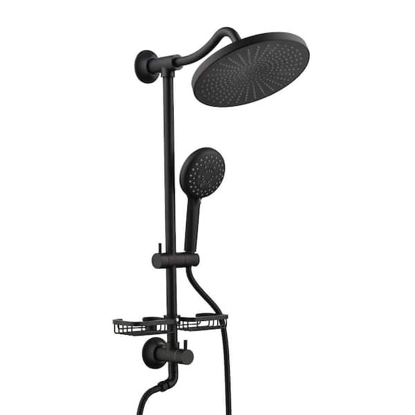 BTCSTAR Spc SingleHandle 4Spray 10 in. Round Shower Faucet with