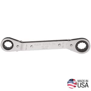 5/8 in. x 11/16 in. Fully Reversible Ratcheting Offset Box Wrench