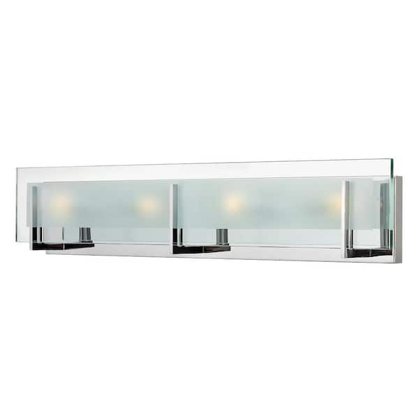 HINKLEY - LATITUDE 26 in. 4-Lights Chrome Vanity Light