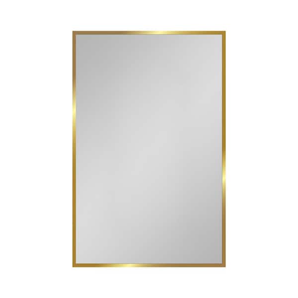 Unbranded 16 in. W x 28 in. H Rectangular Surface or Recessed Mount White Bathroom Medicine Cabinet with Mirror