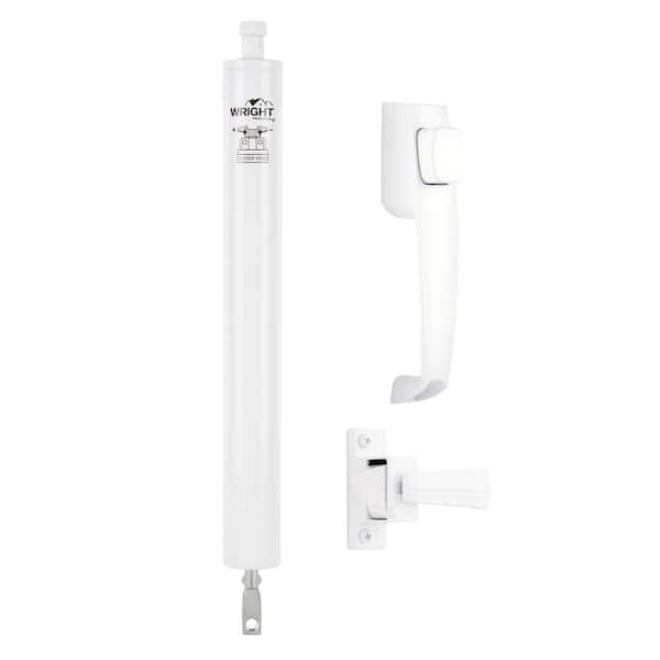Closer Latch Combo Kit w/Thumbscrew White