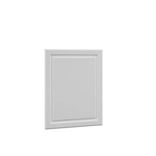 Hampton Bay Designer Series 0.75x30x24 in. Elgin Decorative End Panel in White