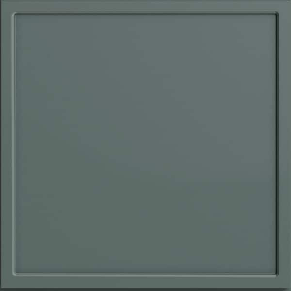 Franklin 24 in. W x 24 in. D x 34.5 in. H Assembled Plywood Base Kitchen Cabinet in Verdant Green with 1ROT Soft Close