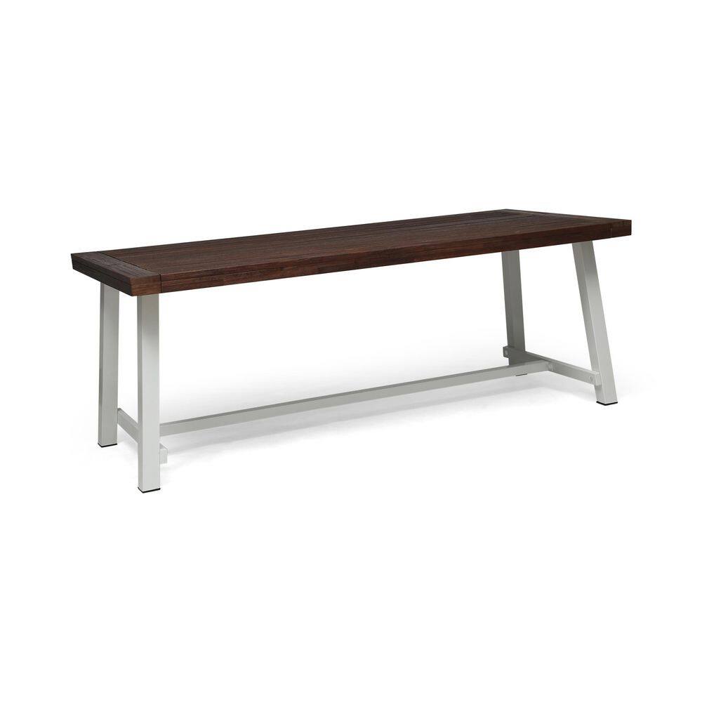 Avex Brown White Rectangular Wood 30 in. H Outdoor Dining Table price history on PriceWatchPro