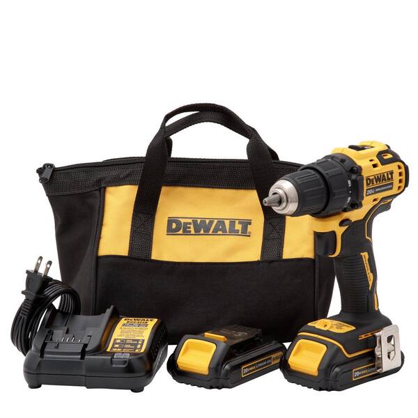 DeWalt ATOMIC 20V Max Brushless Compact 1/2 Drill/Driver Kit D&B