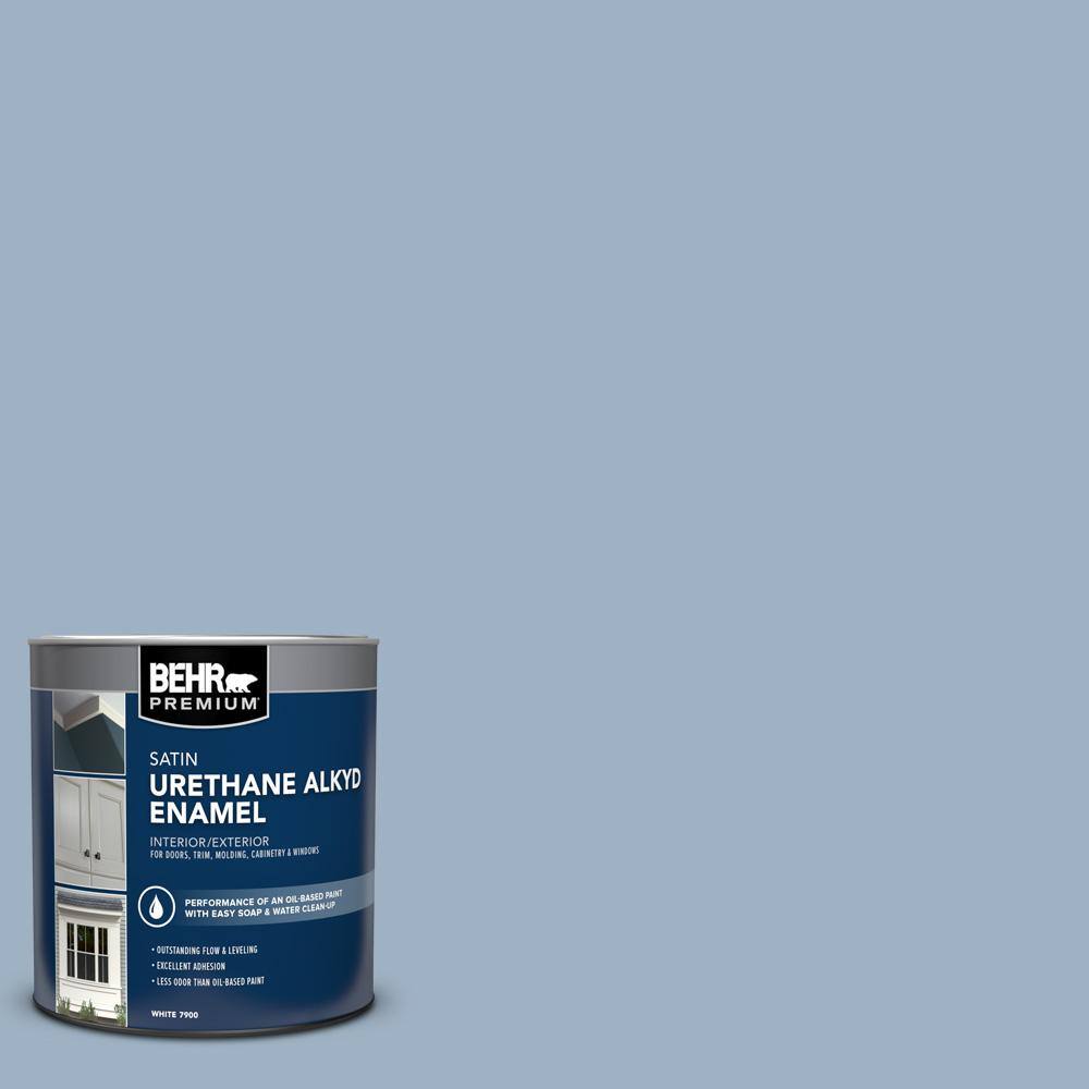1 qt. #S520-3 Perfect Landing Satin Enamel Urethane Alkyd Interior/Exterior Paint price history on PriceWatchPro
