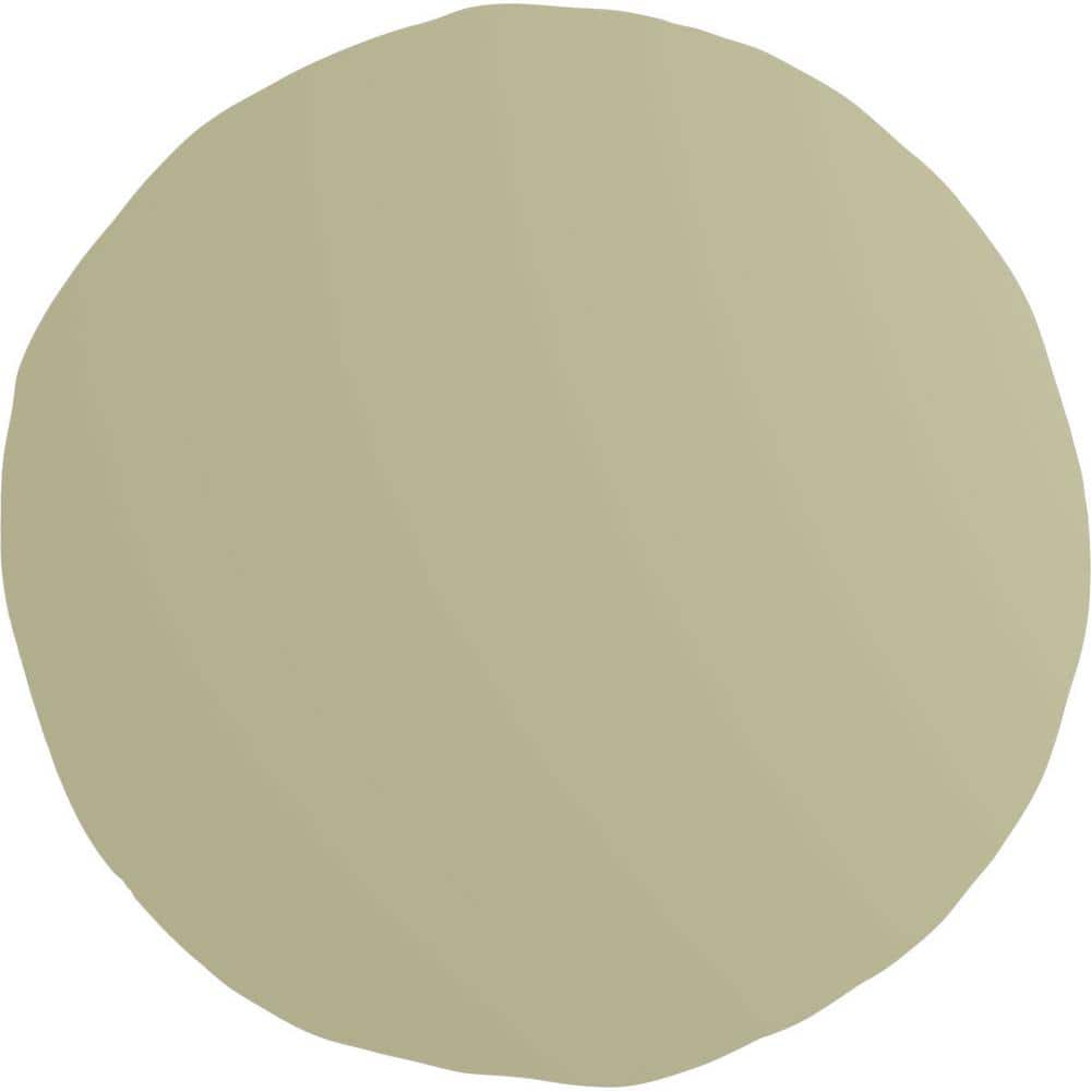 Norfolk White Urethane Round Rosette Applique
