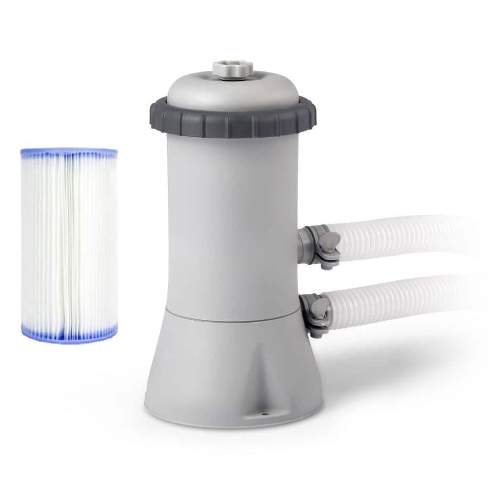 UPC 840023807596 product image for Krystal Clear 530 GPH Easy Set Pool Filter Pump with Filter Cartridges | upcitemdb.com