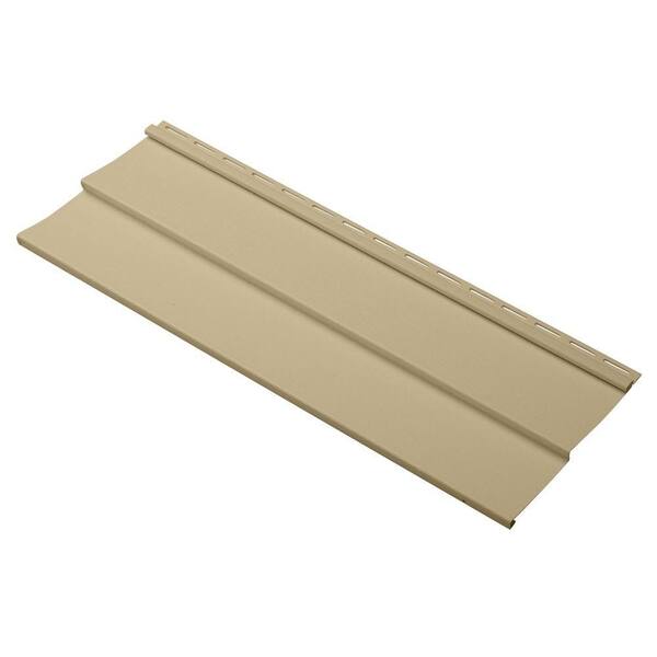 Ply Gem Take Home Sample Dimensions Double 4 in. x 24 in. Vinyl Siding in French Silk