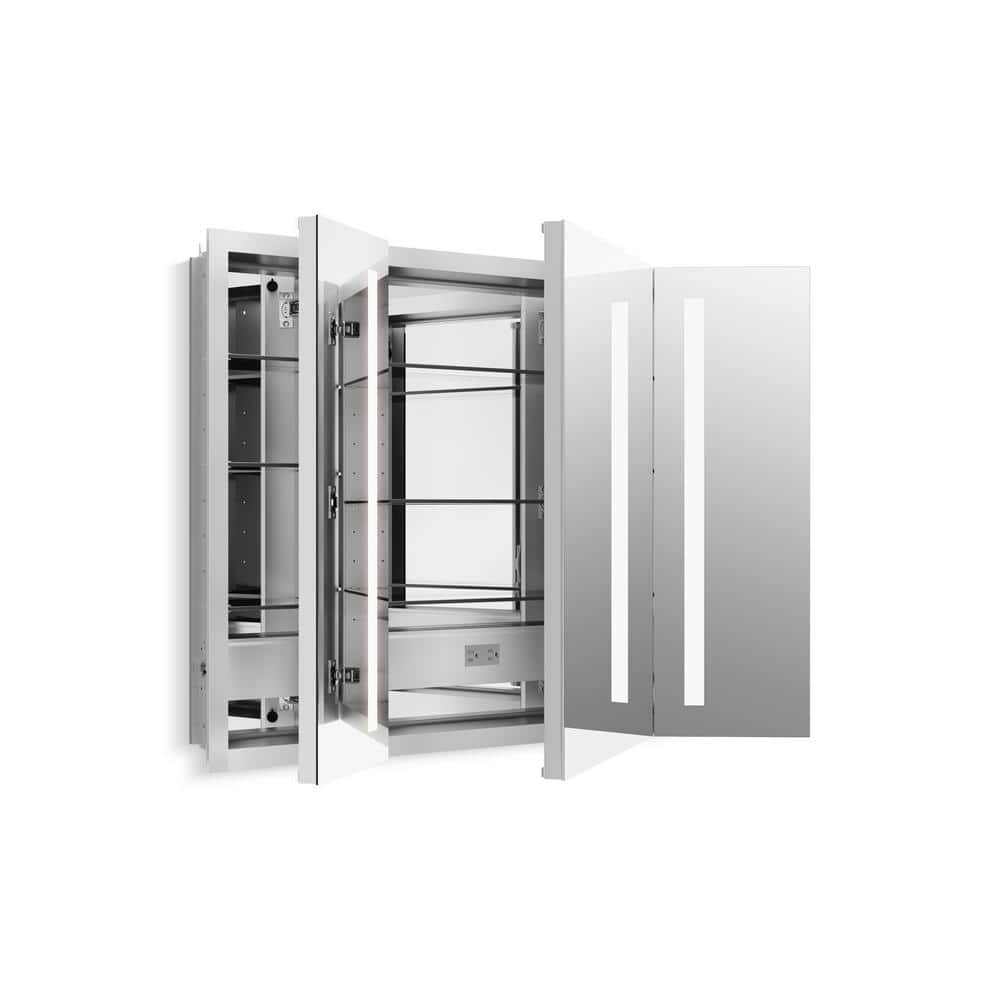 Verdera 40" Aluminum LED Lighted Medicine Cabinet