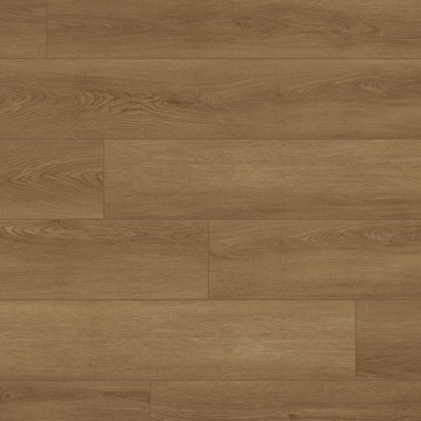 Maple Pie 20 MIL x 7.5 in. W x 48 in. L Click Lock Waterproof Luxury Vinyl Plank Flooring (25.52 sq. ft./Case)