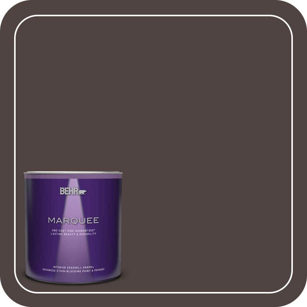 1 qt. #QE-24 Manchester Brown Eggshell Enamel Interior Paint & Primer price history on PriceWatchPro