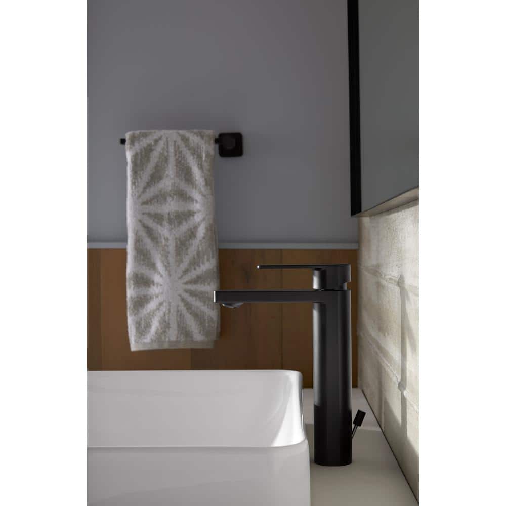 Parallel Brushed Gold Wall Mounted Towel Arm
