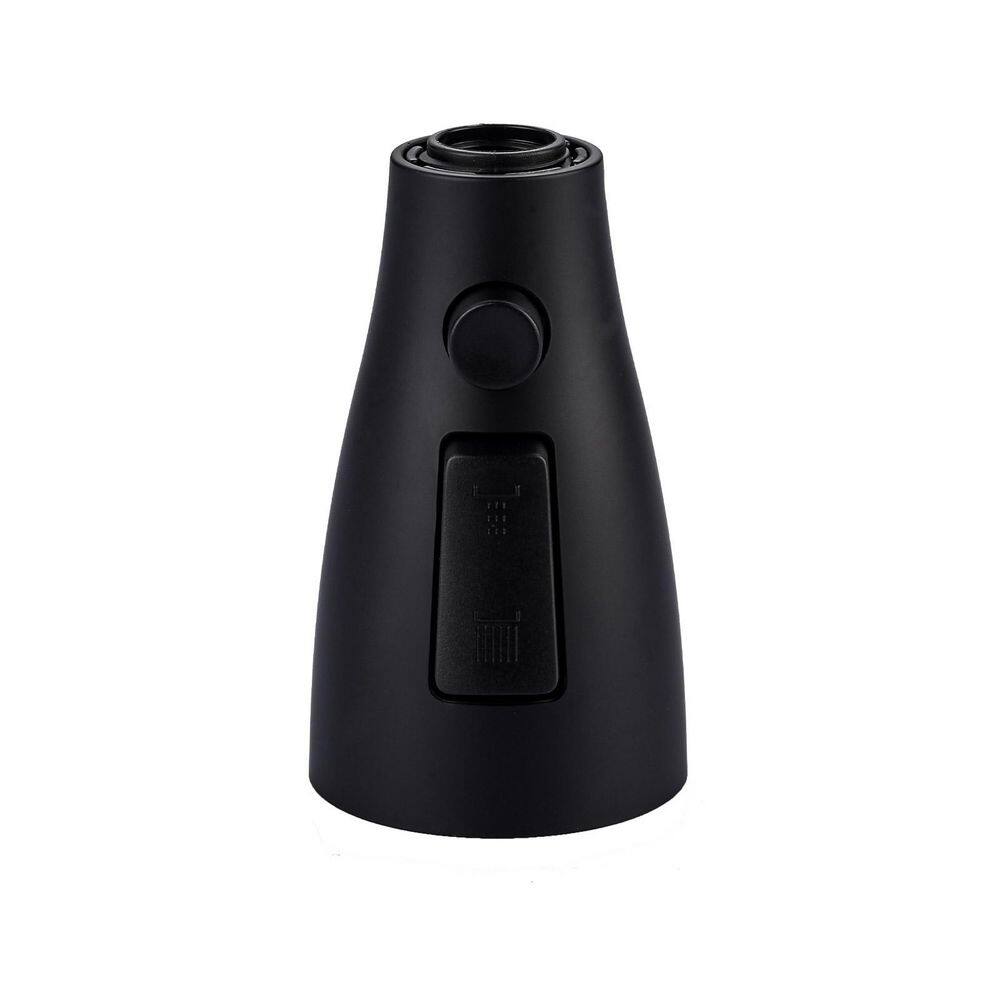 3 Functions Sprayed Pull Down Kitchen Faucet Spray Replacement with Adapters in Matte Black price history on PriceWatchPro