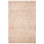 SAFAVIEH Abstract Ivory/Rust 8 ft. x 10 ft. Geometric Area Rug ABT340P ...