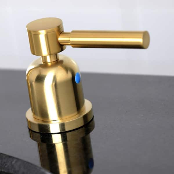 Concord 8 in. Widespread 2-Handle Bathroom Faucet in Brushed Brass