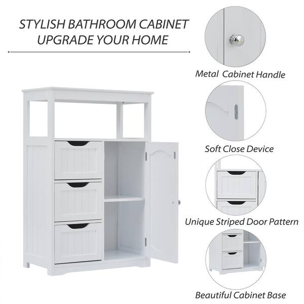 homecho bathroom floor cabinet