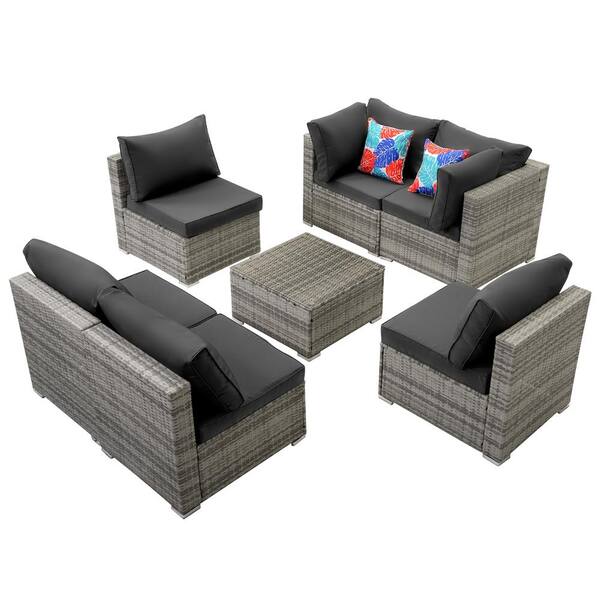 7 seater corner garden sofa discount