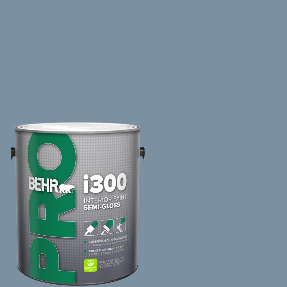 1 gal. #S510-4 Jean Jacket Blue Semi-Gloss Interior Paint price history on PriceWatchPro