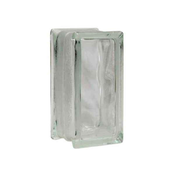 Pittsburgh Corning Decora 7-3/4 in. x 3-3/4 in. x 3-1/8 in. Thinline Glass Block (16-Pack)