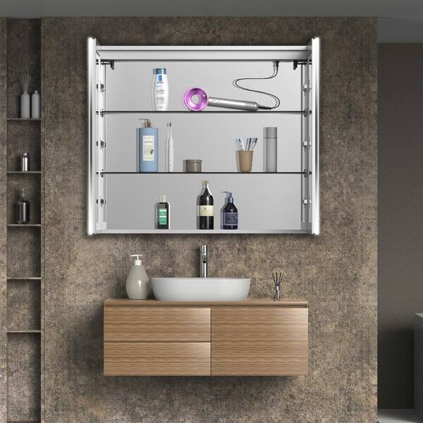 tunuo 42 in. W x 36 in. H Rectangular Aluminum Big Storage Surface  