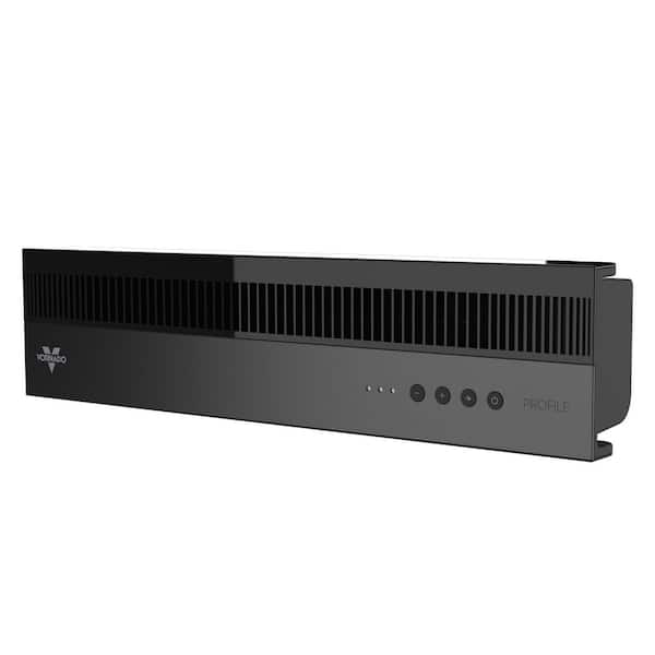 Profile 25.94 in. 3 Fan Speeds Window Fan in Black with Reversable Airflow