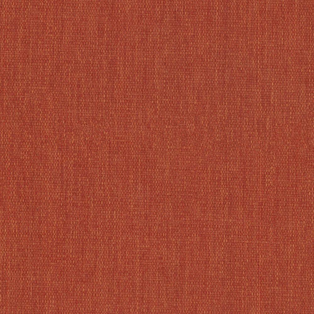 Terracotta Square Polyester Dining Seat Cushions (20" x 20") - Set of 2