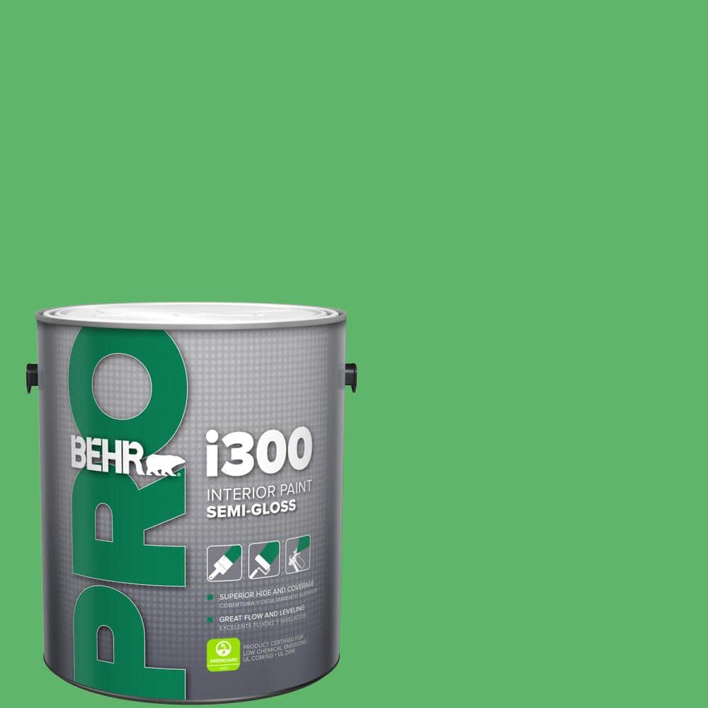 1 gal. #P390-6 Lawn Party Semi-Gloss Interior Paint price history on PriceWatchPro