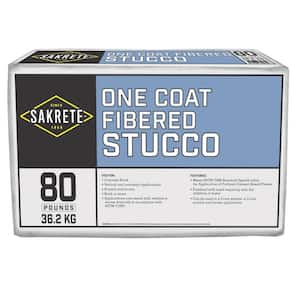 SAKRETE 80 lb. Scratch and Brown Stucco Mix 65401033 - The Home Depot