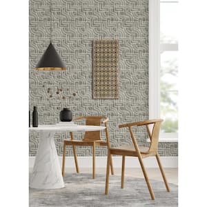Grey Blythe Peel and Stick Wallpaper Sample
