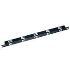 Cable Management Solutions Tie Wrap Bar, Black