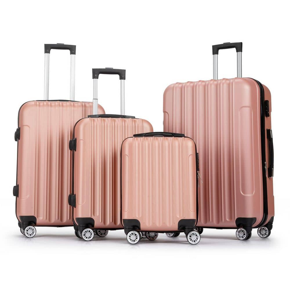 Rose gold cheap suitcase it