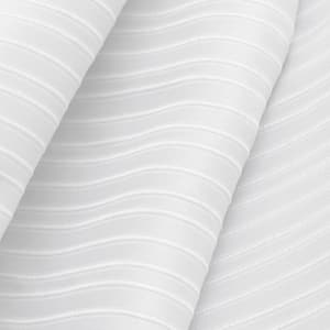 71 in. x 74 in. White Fabric InstaCurtain