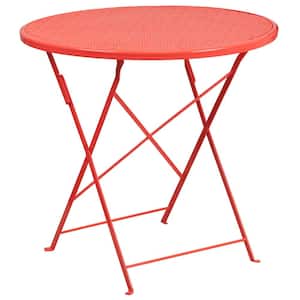 Coral Round Metal Outdoor Bistro table