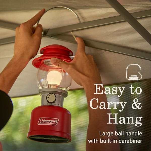 Coleman Classic 500 Lumens Lantern Red C002 2155764 - The