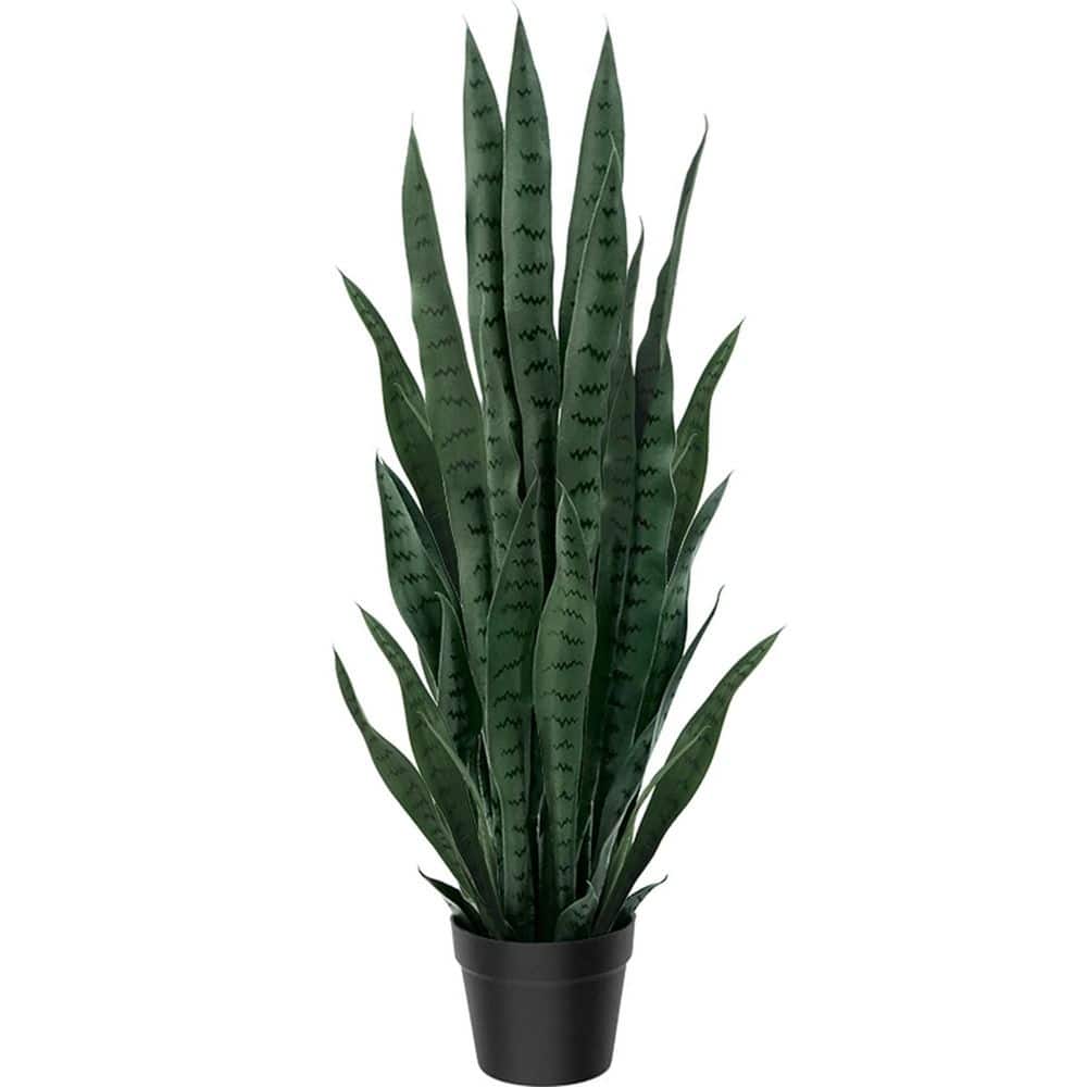 3 ft. Artificial Snake Plant Tree, Fake Snake Plant, Faux Green Decorative Plant for Indoor/Outdoor Decor(Set of 2) price history on PriceWatchPro