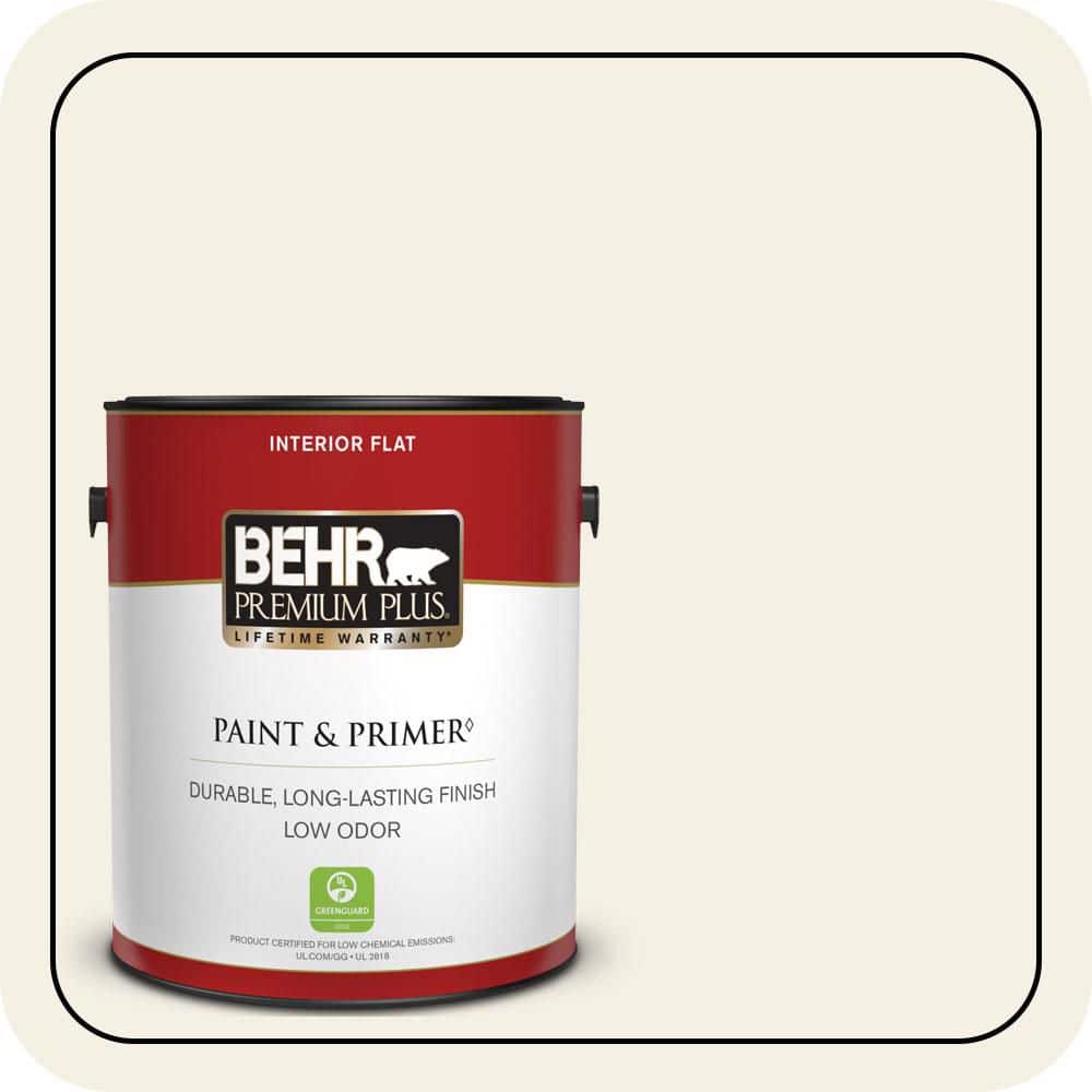 1 gal. #BXC-01 Resort White Flat Low Odor Interior Paint & Primer price history on PriceWatchPro