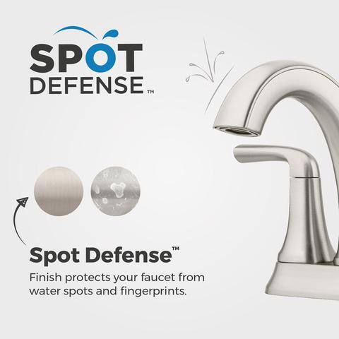 thumbnail image 2 of Pfister Ladera 4-Inch Centerset Bathroom Faucet With Spot Defense Brushed Nickel – LF048LRGS, 2-Handle, High Arc 2 of 6