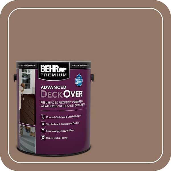 1 gal. #SC-147 Castle Gray Smooth Solid Color Exterior Wood and Concrete Coating