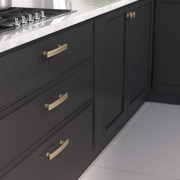 Marsala Collection 5-1/16 in. (128 mm) Classic Champagne Bronze Rectangular Cabinet Bar Pull