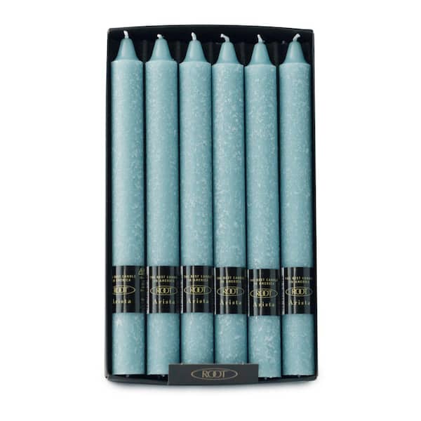 ROOT CANDLES 9 in. Timberline Arista Sky Dinner Candle (Box of 12)
