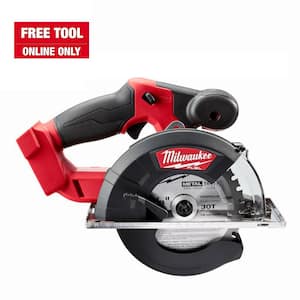 M18 FUEL 18V Lithium-Ion Brushless Cordless Metal Cutting 5-3/8 in. Circular Saw (Tool-Only) w/ Metal Saw Blade