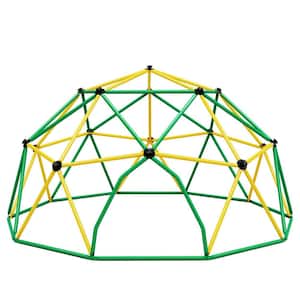 12 ft. Green Steel Kids Jungle Gym Climbing Dome Tower Supporting 1000 lbs.