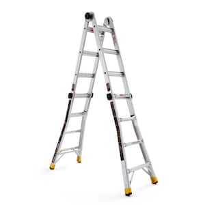 Details about   Telescopic Ladder Extension Folding Multi-Position Fixed Combination Step Ladder 
