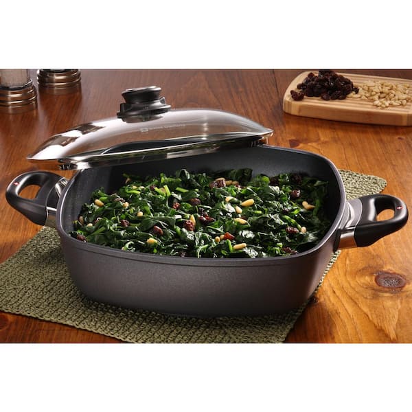 Swiss Diamond HD 11 Nonstick Fry Pan with Glass Lid - Induction
