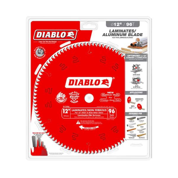 12 in. x 96-Tooth Laminate/Non-Ferrous Metal Cutting Saw Blade 12 in. x 96-Tooth Laminate/Non-Ferrous Metal Cutting Saw Blade