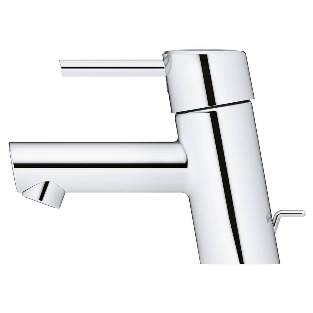 Sleek StarLight Chrome Single-Handle Bathroom Faucet with EcoJoy