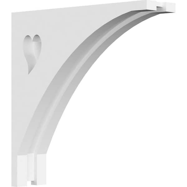 Ekena Millwork Winston 1.5 in. W x 8 in. H x 8 in. D Signature Urethane Polyurethane Corbel