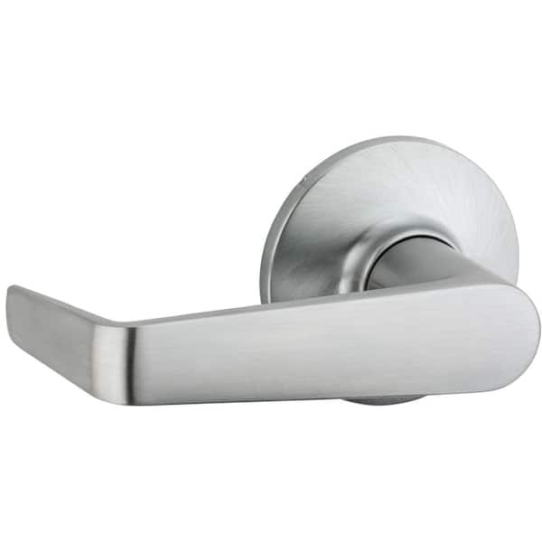Carson Satin Chrome Round Half Dummy Reversible Door Handle