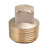 3/8 in. O.D. x 3/8 in. O.D. x 1/8 in. MIP Brass Compression Branch Tee  Fitting (5-Pack)